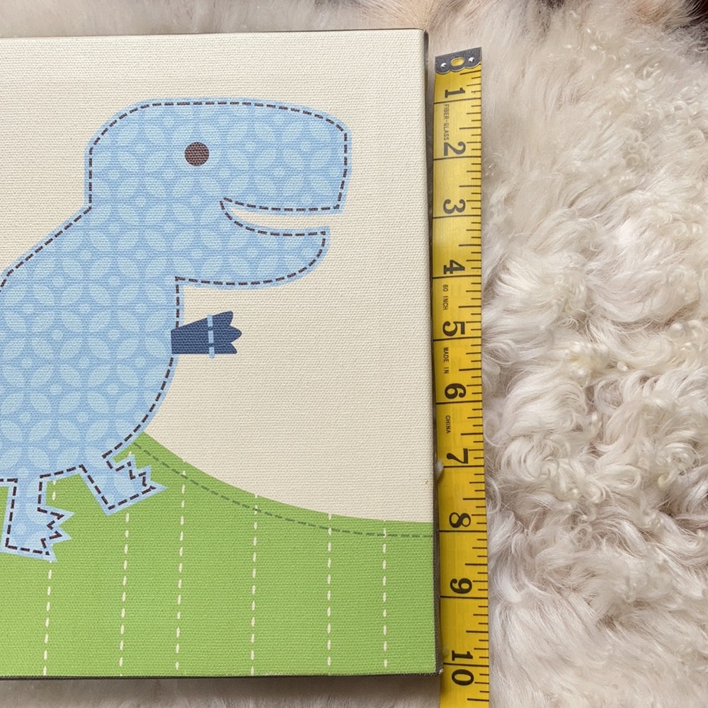 Dinosaur canvas wall decor - Picture 5 of 6